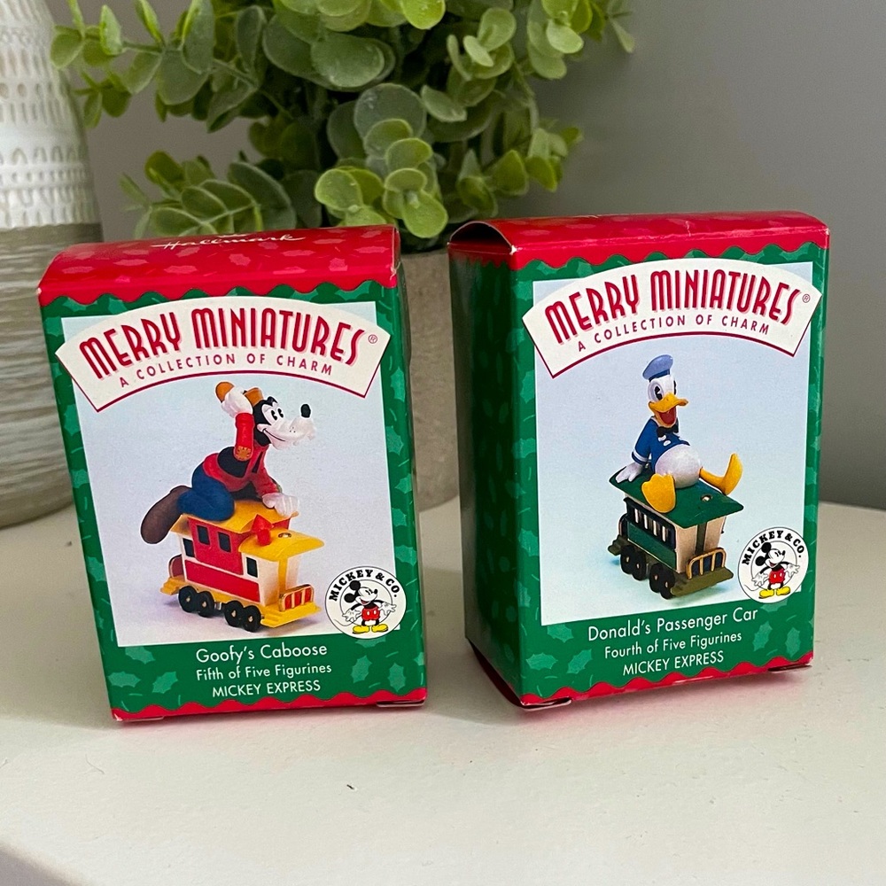 Hallmark Merry Miniatures Mickey Express 1995